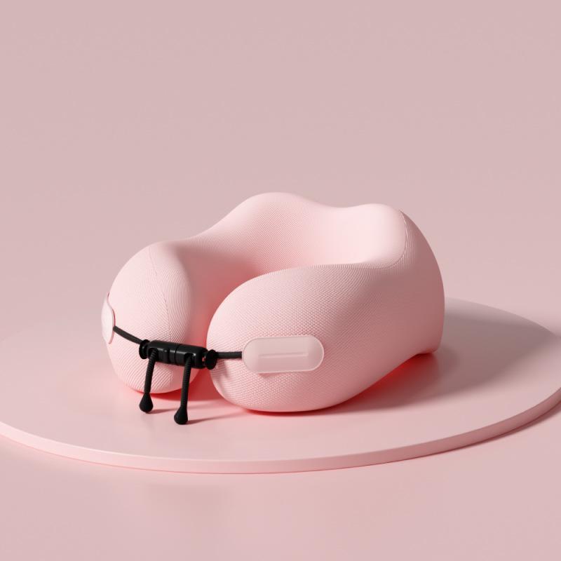 Reise Nackenkissen Memory Foam Kissen für Flugzeug Auto Büro Stützende Zervikale Nackenstütze mit Waschbarem Bezug