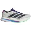Adidas Adizero Boston 13 Odporne na ścieranie Oddychające Wsparcie Odbicie Antypoślizgowe Buty do biegania Męskie Białe Czarne Sneakersy JS4946
