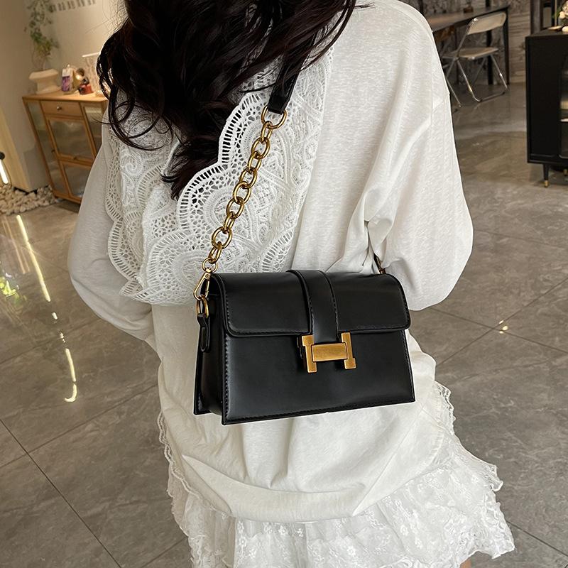 New Niche Design Popular Chain Small Square Bag Versatile Single Shoulder Messenger Women's Bag
