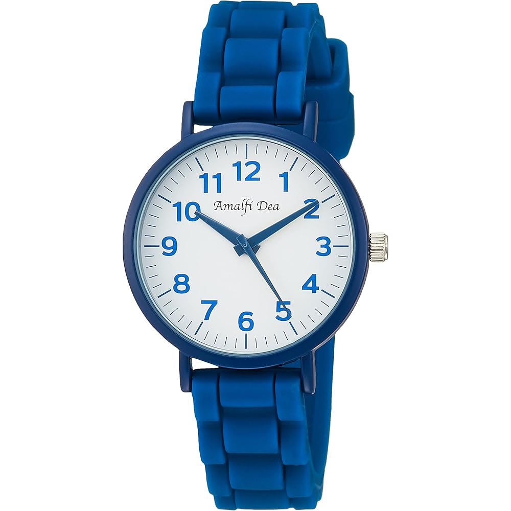 Arias Amalfi Dia Analog Women s Watch Waterproof White Dial Blue Urethane Strap WW20050A-199