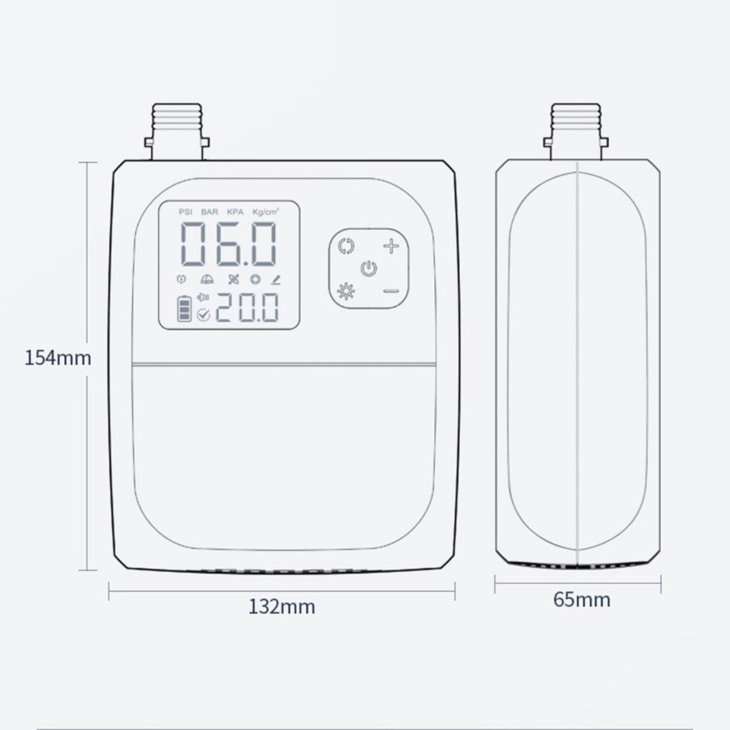 Electric Paddle Board Pump Rechargeable SUP Pump Portable Electric Pump for Paddle Board Inflatable Boats