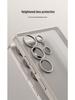 Semi-Transparent Frosted Solid-Color Case for Samsung S25 Ultra: Simple Protective Shell