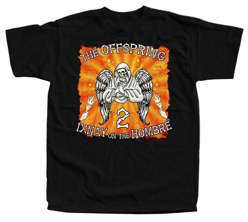 Reprint The Offspring Ixnay On The Hombre Cotton Black Men All Size Unisex T-Shirt XXXXL