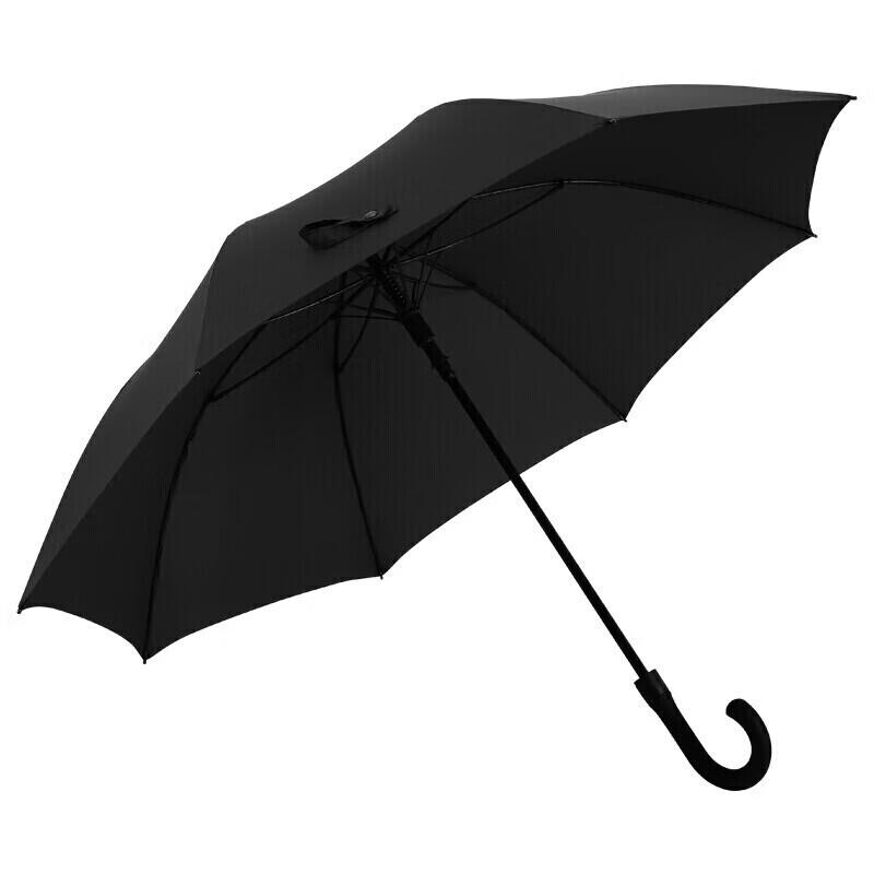 MAYDU Men's Business Semi-Automatic Straight Umbrella