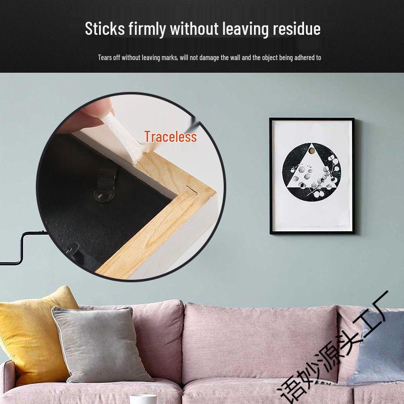 High Strength Nano Double-Sided Tape: Strong Adhesion, Heat Resistant, No-Trace Wall Application