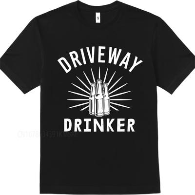 Big Size Summer Unisex T Shirt Driveway Drinker Bottle Design With Rays Short Sleeve Workout Round Neck Tees Cotton Men Top Tees