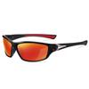 D120 Polarized Sports Sunglasses: Colorful Windproof Glasses for Men, Ideal for Cycling and Mountaineering In European and American Styles.