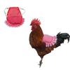 Poultry Pet Protection Back Wing Protector Hen Chicken Saddle Apron Jacket Co e