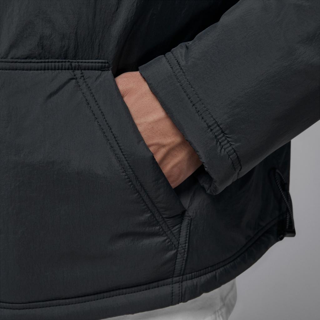 Jordan Flight Mountainside Warm Solid Color Hooded Cotton Jacket Men Jacket HV1865-010