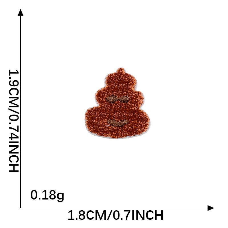 Cartoon Animal & Fruit Embroidered Patch for DIY Accessories and Handbooks