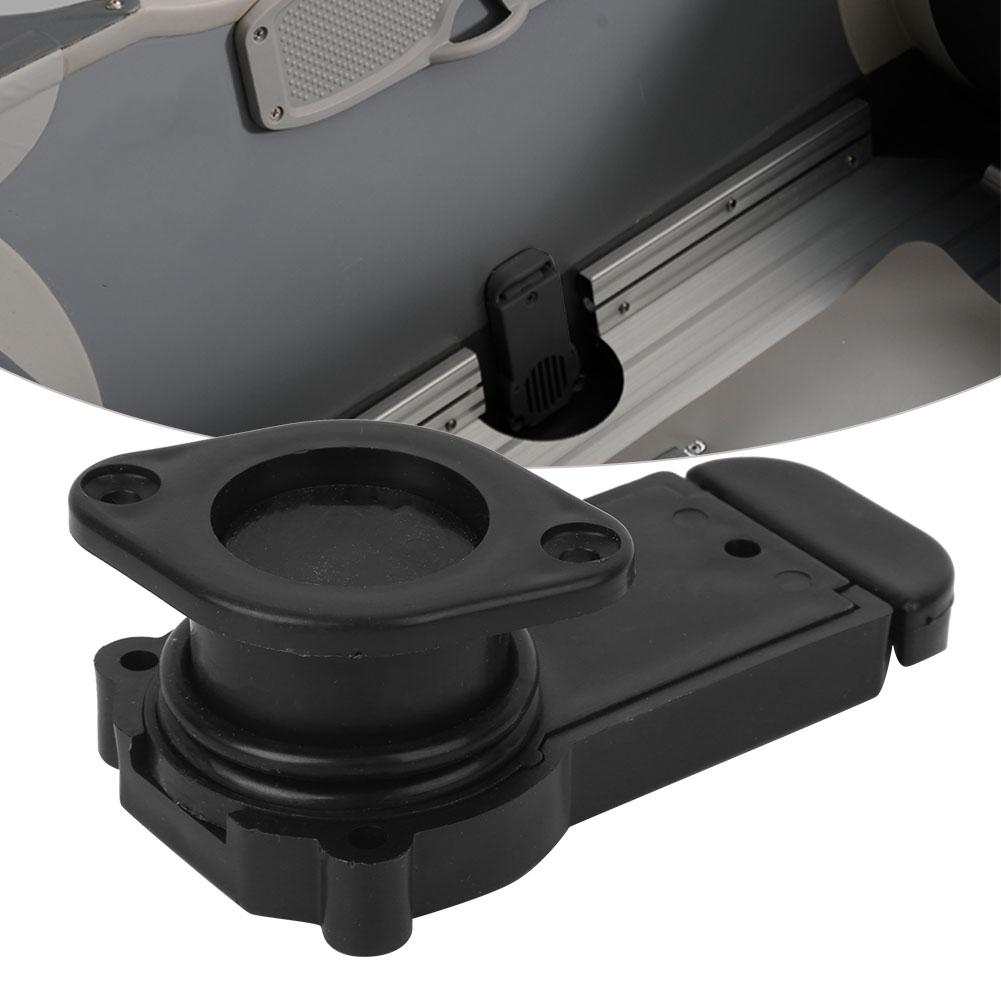 PVC Lightweight Pull Out Drain Valve Yacht Inflatable Dinghy Fishing Boat Kayak Canoe Accessory