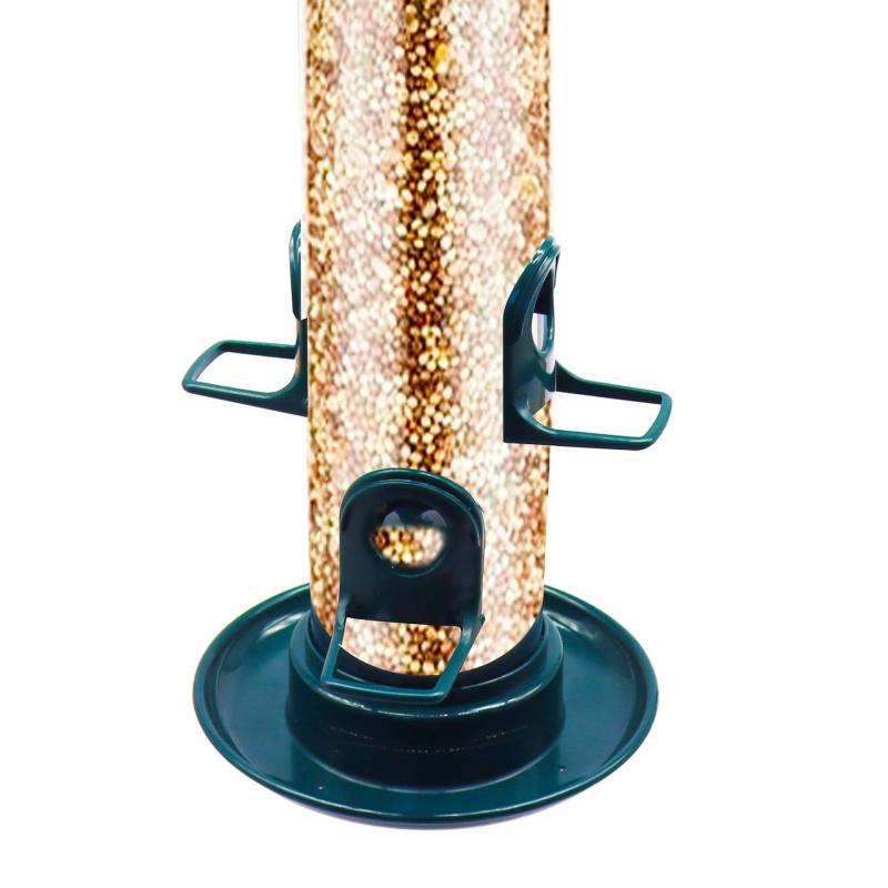 Hummingbird feeder, hanging automatic outdoor garden courtyard balcony small bird feeding supplies, new anti-ant design