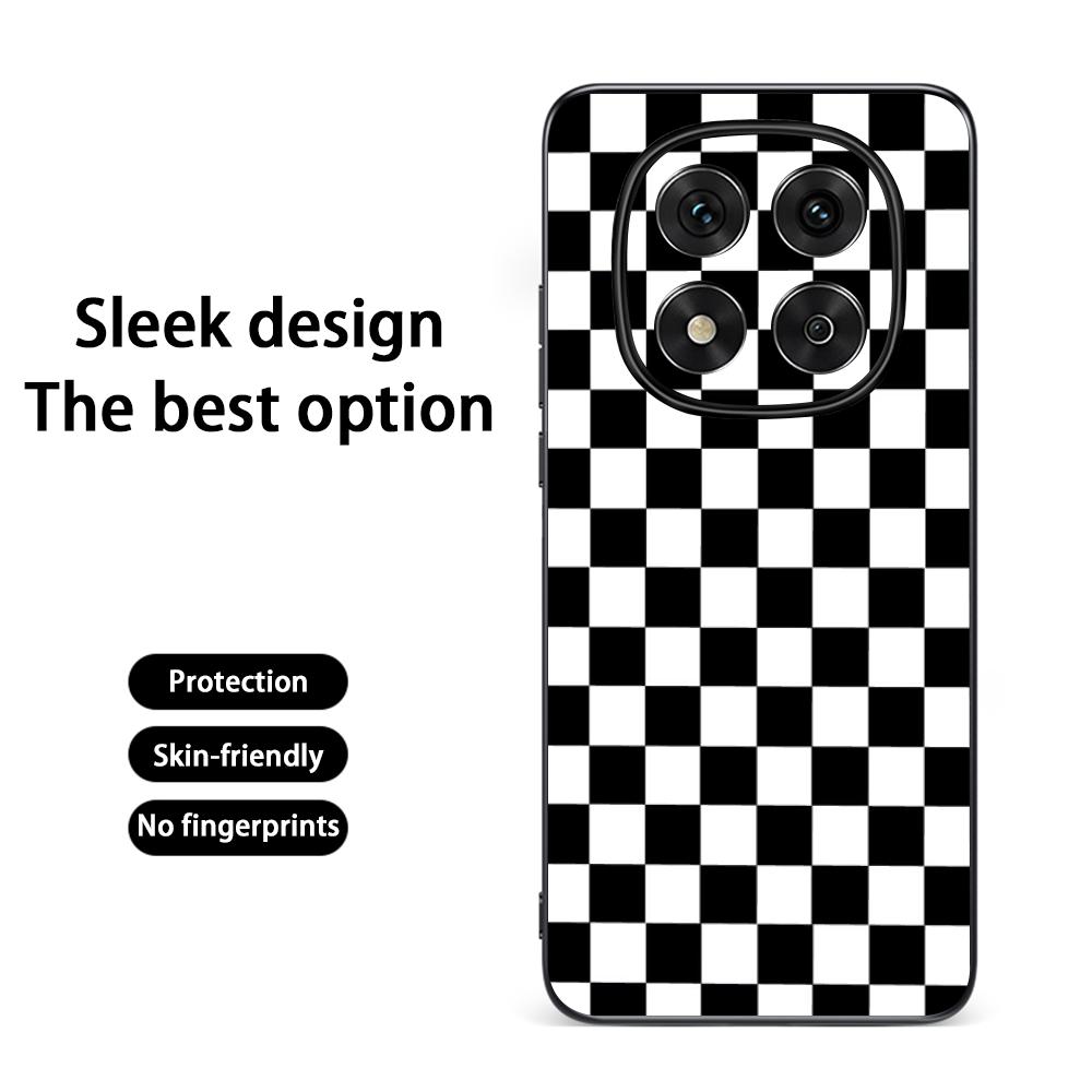 Stylish Chess retro simple design Phone Case For Redmi Note 14 13 12 11 Pro Plus S 5G 14C A3 Soft Black Phone Cover