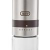 Toffy K-KU10 Hand Ceramic Coffee Mill, Stainless Steel, Compact, 6 Grinding Levels, Ceramic Mill, Outdoor, Stylish, K-KU10-SV