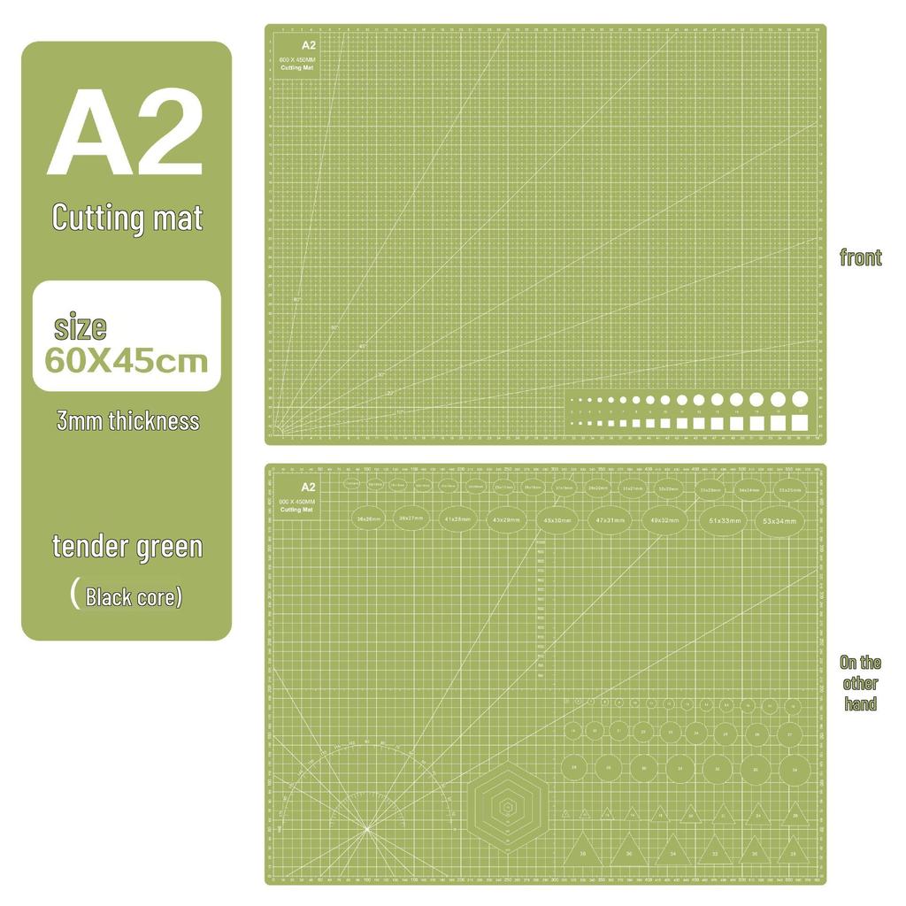 Thickened Multi-Purpose Cutting and Engraving Mat (A3, A2, A4)