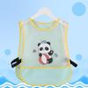 Breathable Mesh Baby Bib: Waterproof, Stain-Proof, Sleeveless Coverall for Infants and Toddlers.