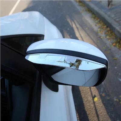 My Good Car ABS Electroplate Car Rearview Mirror Rain Eyebrow for Ford Ecosport 2012 - 2017 Accessories