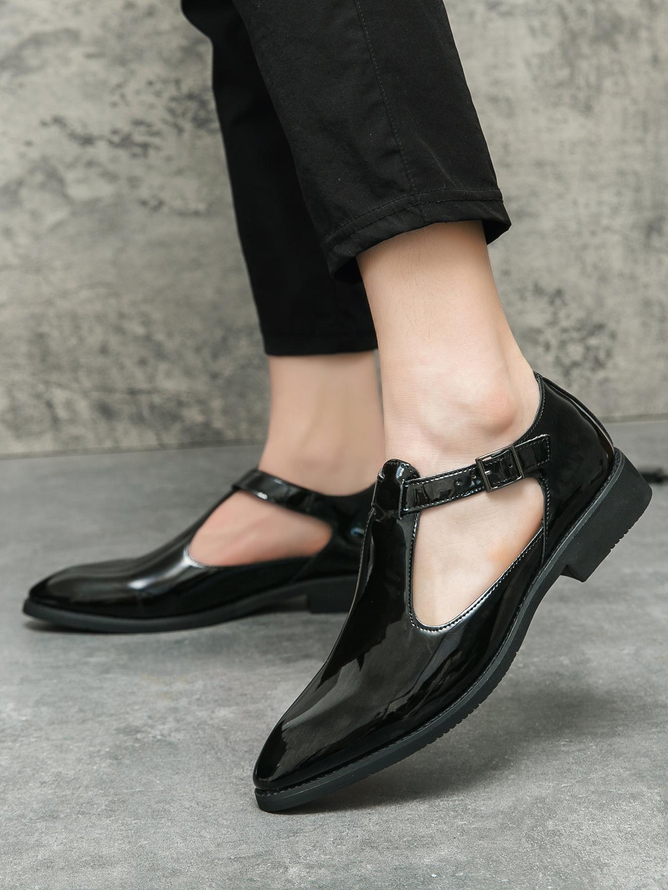 Новые повседневные кожаные туфли — фото 6