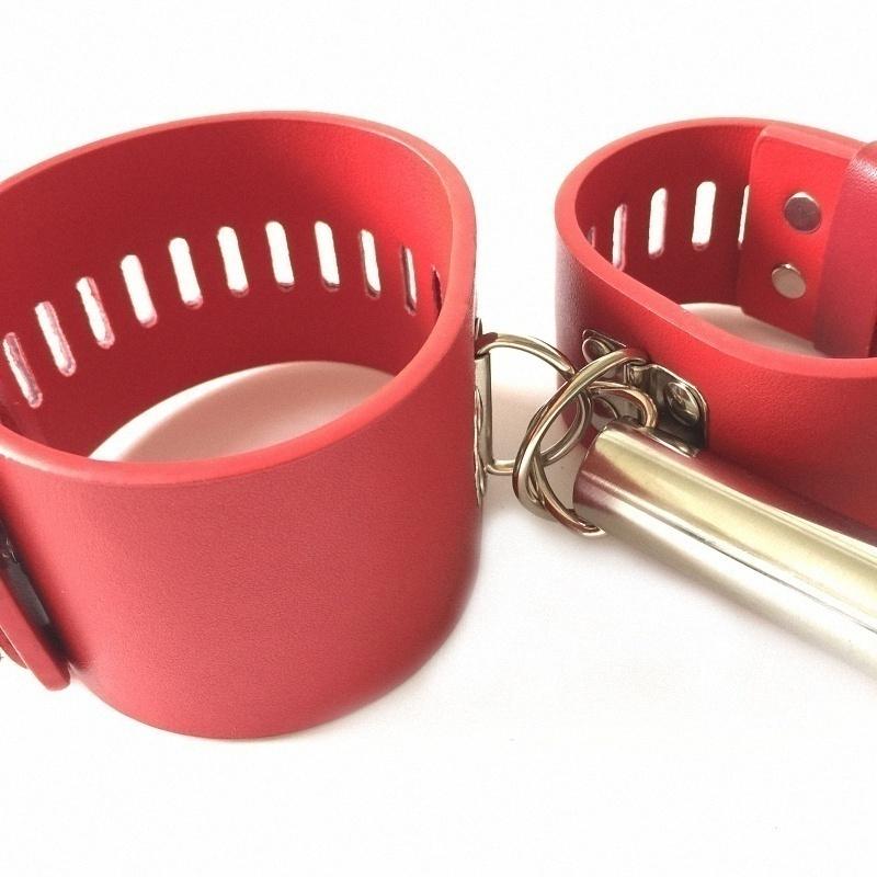 BDSM Handcuffs Leg Restraint SM Bondage Gear Sex Toys Sexy Adult Female Open Thigh Bar Spreader Sextoy Kits Couple Porn Games