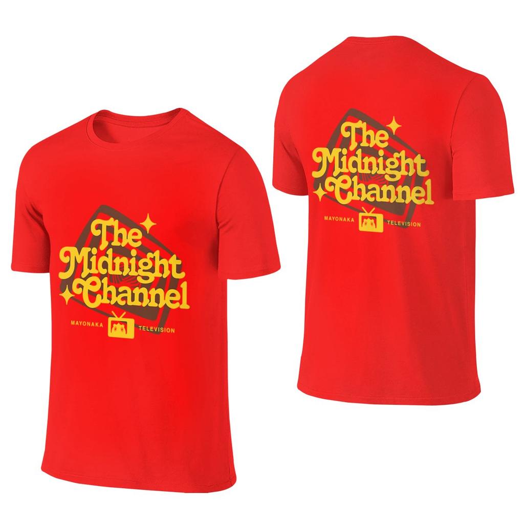 Persona 4 The Midnight Channel Nude Feeling Reversible Tshirt Fresh Girlish Feeling Atmosphere Shirt