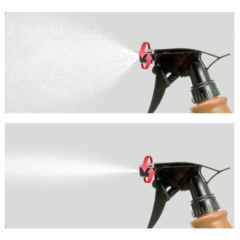 Ergonomic Pressure Sprayed Bottle Watering Can 850ml Capacity 360 Degree Rotating Sprinkler Fit for Indoor Outdoor Plant