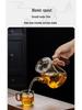 2025 Thickened Glass Tea Infuser Pot - Heat-Resistant Tea Brewer with Water Separation for Home or Office
