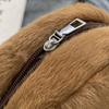 Cute Plush Capybara Crossbody Bag Large Capacity Cartoon Shoulder Purse For Girls With Phone And Coin Pocket