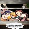 Custom Name Mouse pad Winter Fantasy Slayer Group Mouse pad, Gaming Mouse Pad, keyboard pad, Desk Decor for computer notebook Fan Birthday Gift