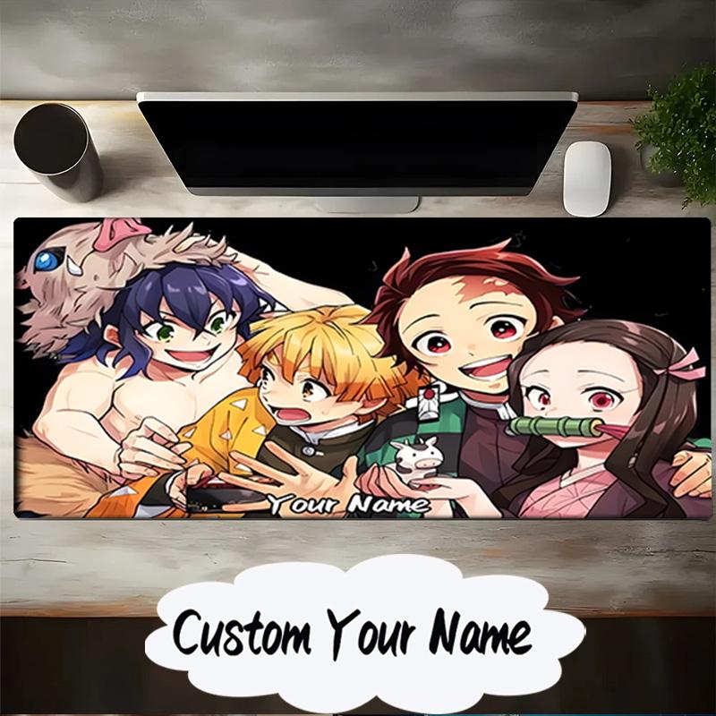 Custom Name Mouse pad Winter Fantasy Slayer Group Mouse pad, Gaming Mouse Pad, keyboard pad, Desk Decor for computer notebook Fan Birthday Gift