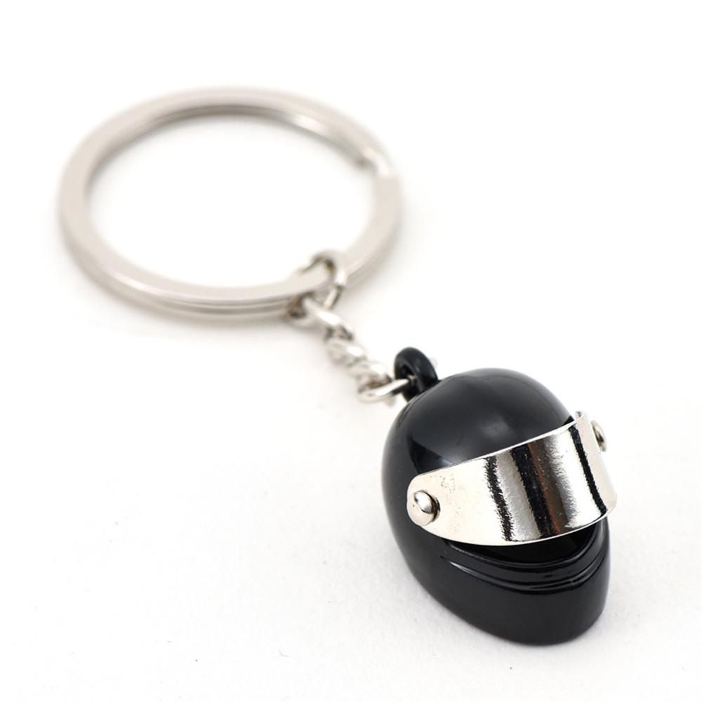 

New Motorcycle Helmets Key Chain For Women Men Cute Safety Helmet Car Keychains Bags Accessories Key Ring Gift Jewelry