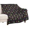 CIRCLE HAMMERSMITH CITY DISTRICT LINE MOQUETTE ZETELOVERTREK Plaid Warm Gezellig Plaid voor Woonkamerbank