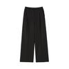 LAP Poly Single-Pleat Semi-Wide Pants Aq2Wp561