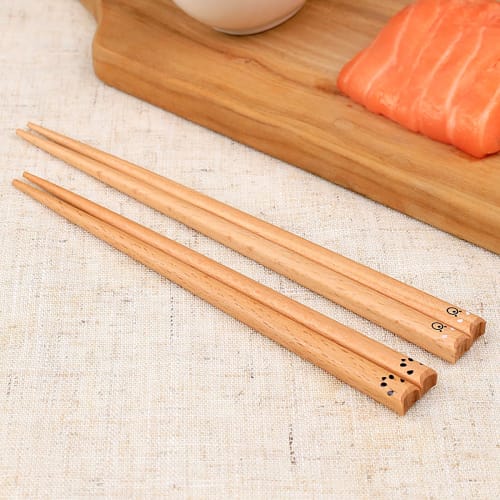 Yoshiki (YOSHIKI) Wooden Chopsticks for Kids, 16cm + 18cm, for Children, Practice Chopsticks, Ages 3-9, Toddlers, Elementary School Students, Nursery