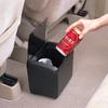 SEIWA Car Trash Dust Box 4 with W333 Can, Weight, Black,