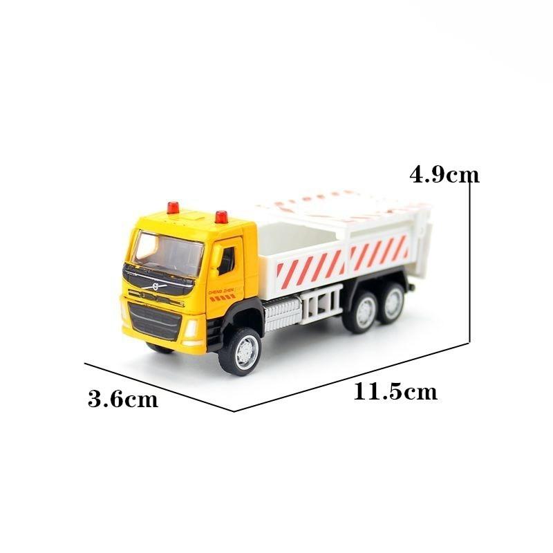 Alloy Volvo Road Command Truck Model With Inertia Control For Kids Playroom Decor