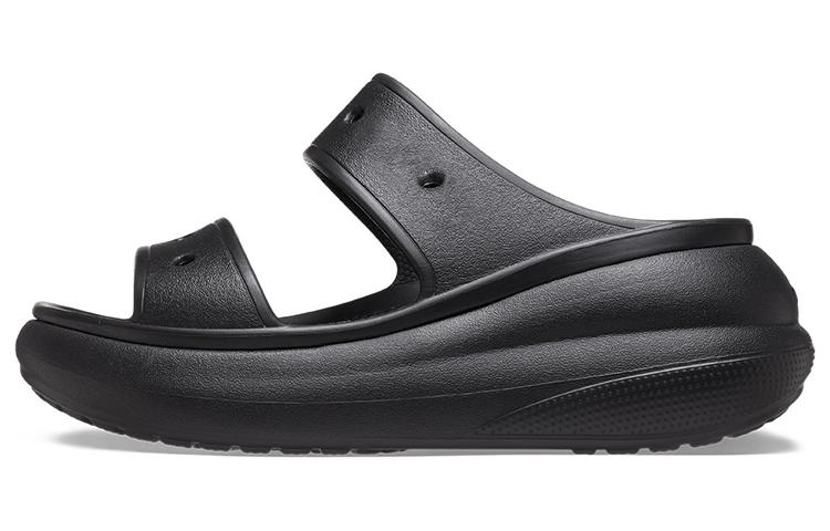 Crocs Quiet Slide Slippers Unisex Black 207670-001 37-38