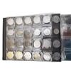 240 Pockets Coin Album Holders 10 Pages Protective Cover Coin Collecting Album Oxidation Resistant Anti-Tarnish