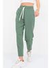 OZON Women's High-Waist Slimming Joggers with Pockets 