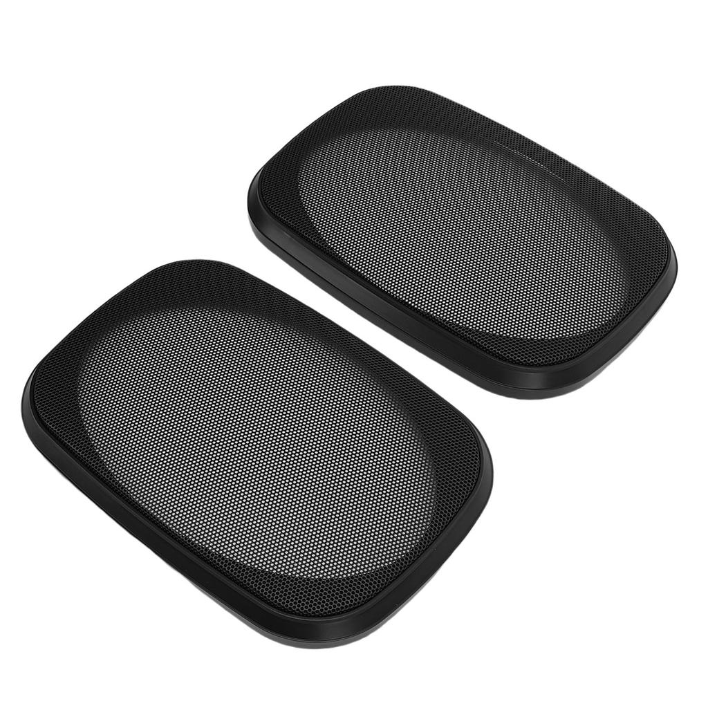 2PCS Speaker Grille Covers Metal Mesh Protective and Decorative Case for Home Theater Car Boat Speakers 245x172mm