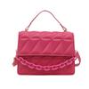 Simple Design Retro Portable Small Square Bag Women's Bag Summer New Chain Solid Color Shoulder Messenger Bag