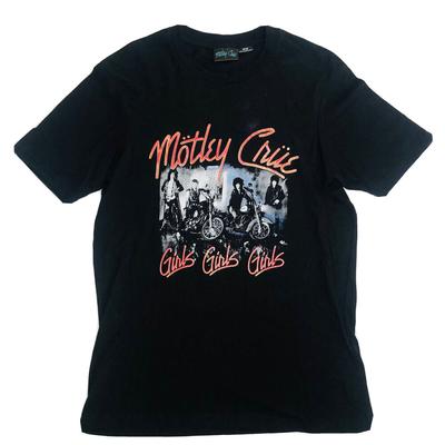 Motley Crue Girls Girls Girls Album Cover Rock Band Concert Unisex T-Shirt
