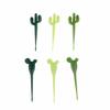 6Pcs/Pack Cactus Fruit Forks Dessert Forks Toothpick Kids Tableware Food Picks