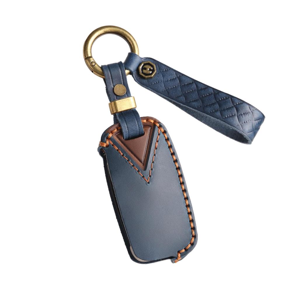Skladací kľúč Changan Ručne vyrobený ochranný kryt z hovädzej kože
