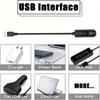 Portable USB LED Projection Light 6 Adjustable Patterns Decor Lamp for Bedroom Ceiling Wall Festival Decor
