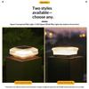 Solar Pillar Light, Post Caps Lights, Waterproof Fence Post Lamp Outdoor Floor Lighting Landscape Wall Path Outdoor For Lawn