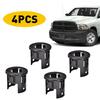 4Pcs NEW Parking Assist Sensor Bezels For Dodge Ram 1500 14-18 Outer Front/Rear
