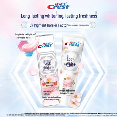 Crest Scented Lock Biała Wybielająca Pasta do Zębów