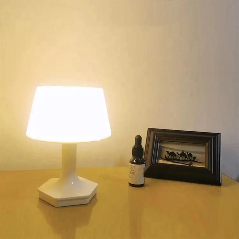 Eye Protection USB Rechargeable Bedside Lamp Gentle Illumination Nightlight Switch LED Table Lamp Ambiance LED