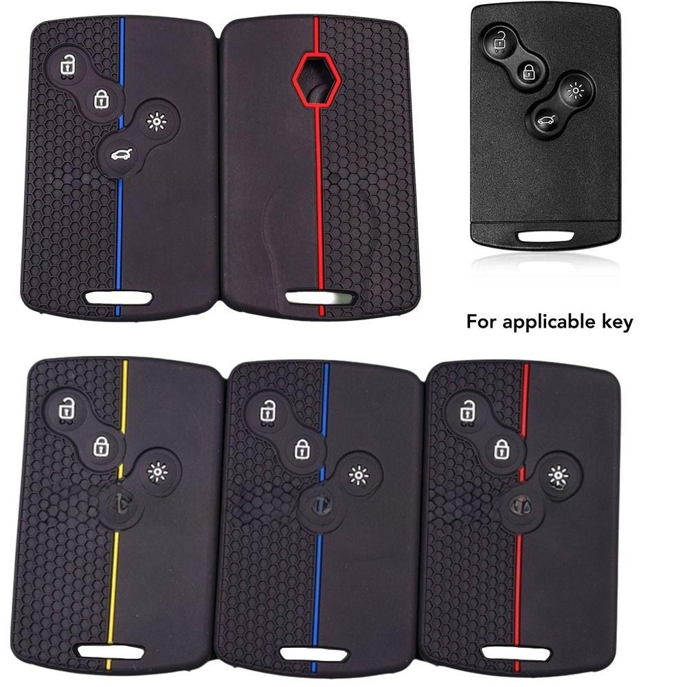 Car Key Case for Renault Duster Captur Clio Logan Megane 1 2 3 Koleos Scenic Nema Fluence Zoe