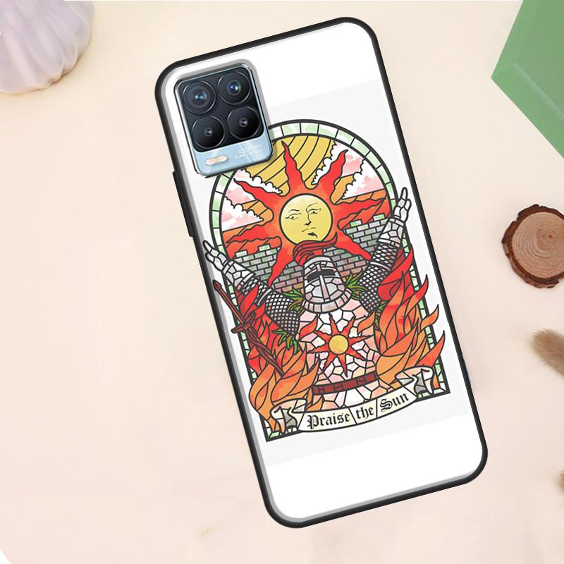 

Praise the Sun Dark Souls Case For Realme GT7 Pro GT6 C75 C65 C67 C61 C53 C55 C51 C35 C63 C71 10 11 12 13 14 Pro Plus Realme GT7